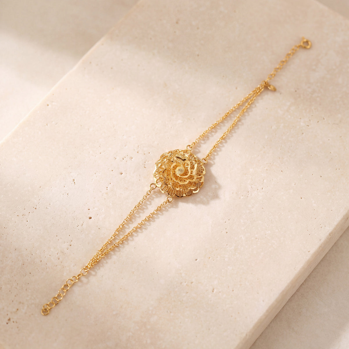 RP 1 Piece Bracelet (D2) on travertine