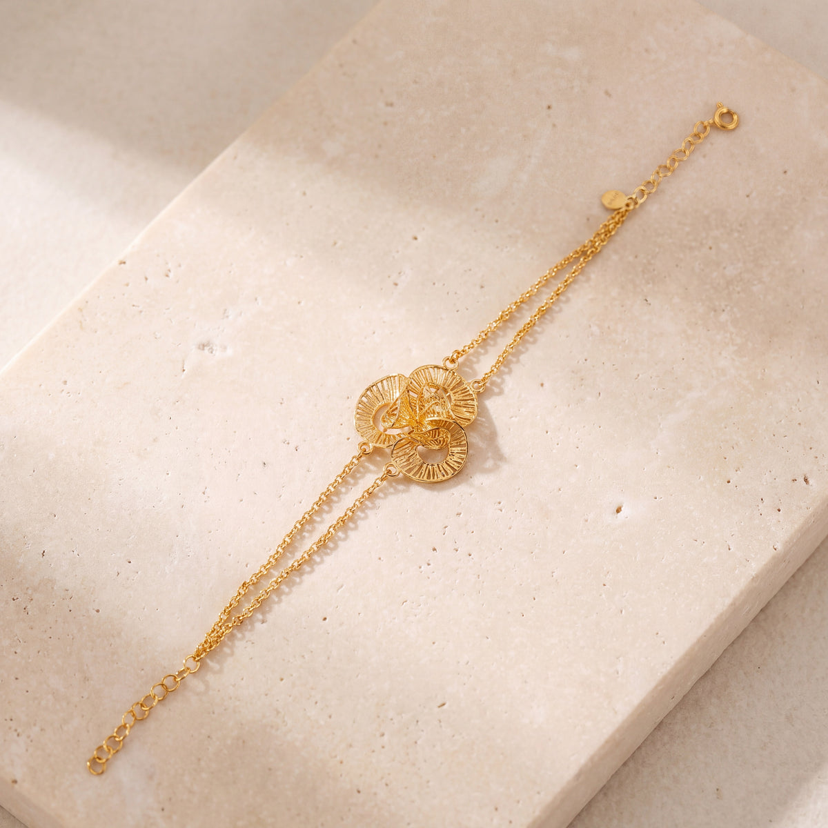 RP 1 Piece Bracelet (D4) on travertine