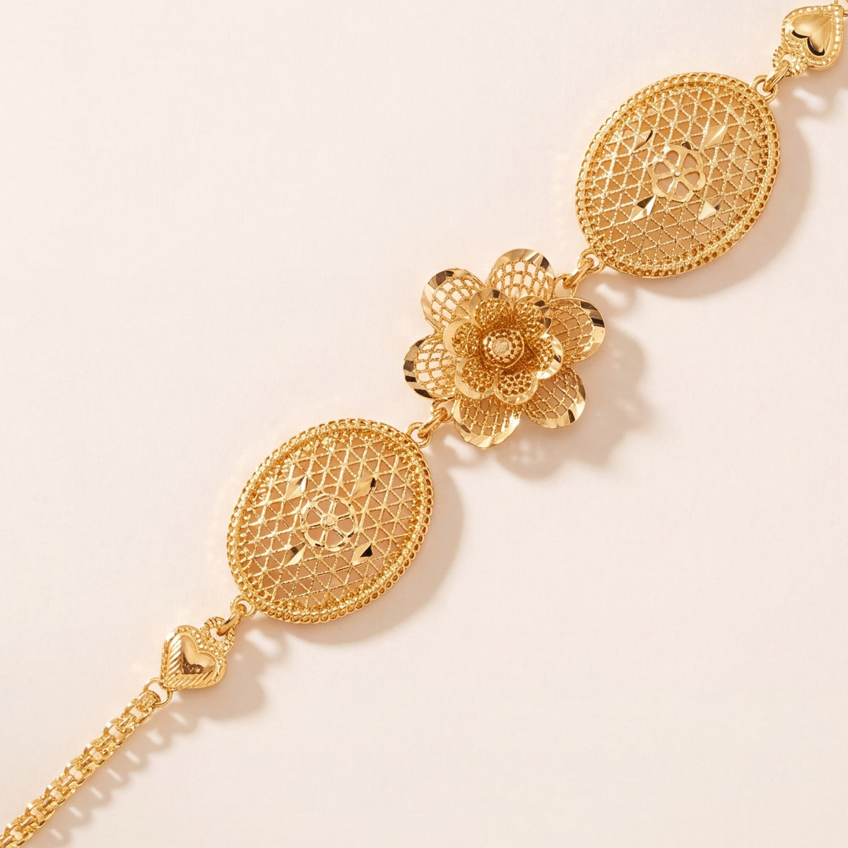 RP 3 Piece Bracelet / Chain (D16) design detail