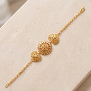 RP 3 Piece Bracelet / Chain (D19) on travertine