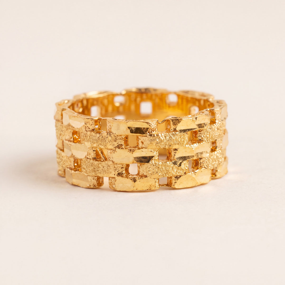 RP Band/Dabla (D11), 925 silver 24K gold plated