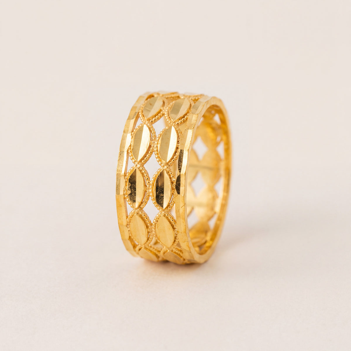 RP Band/Dabla (D24), 925 silver 24K gold plated