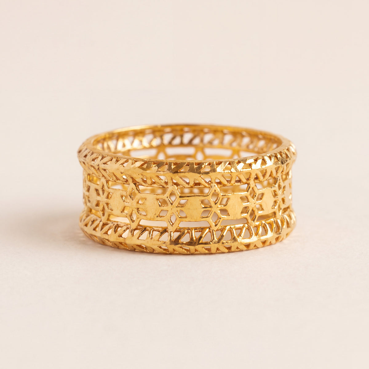 RP Band/Dabla (D26), 925 silver 24K gold plated