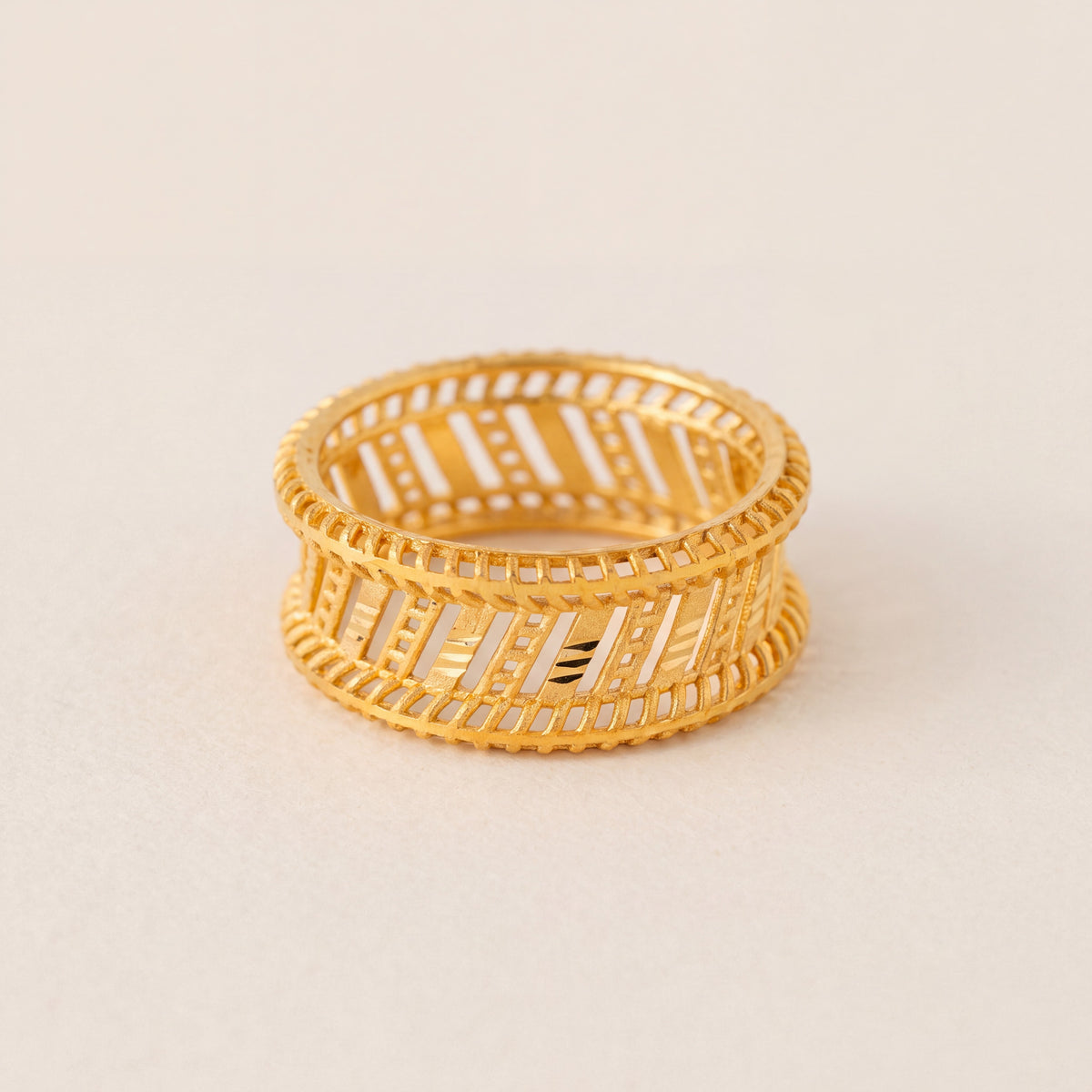 RP Band/Dabla (D28), 925 silver 24K gold plated