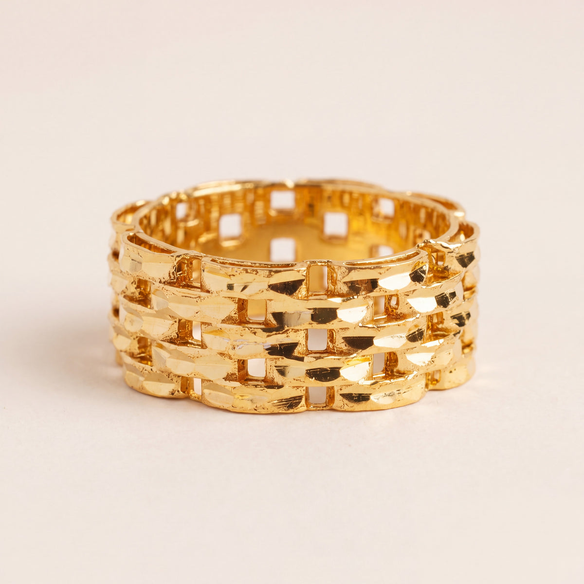 RP Band/Dabla (D32), 925 silver 24K gold plated