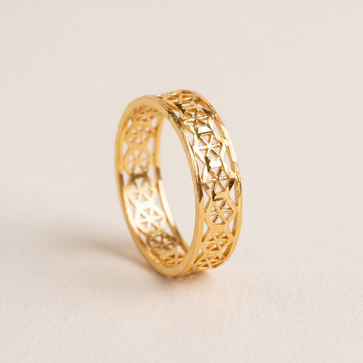 RP Band/Dabla (D4), 925 silver 24K gold plated