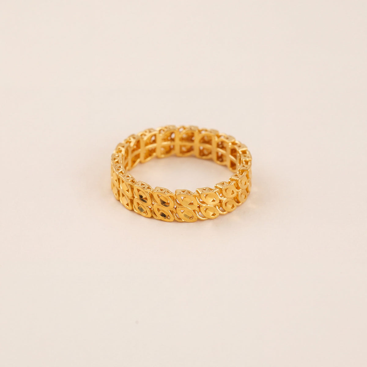 RP Band/Dabla (D47), 925 silver 24K gold plated