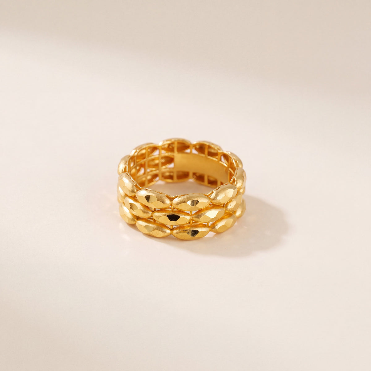 RP Band/Dabla (D50), 925 silver 24K gold plated