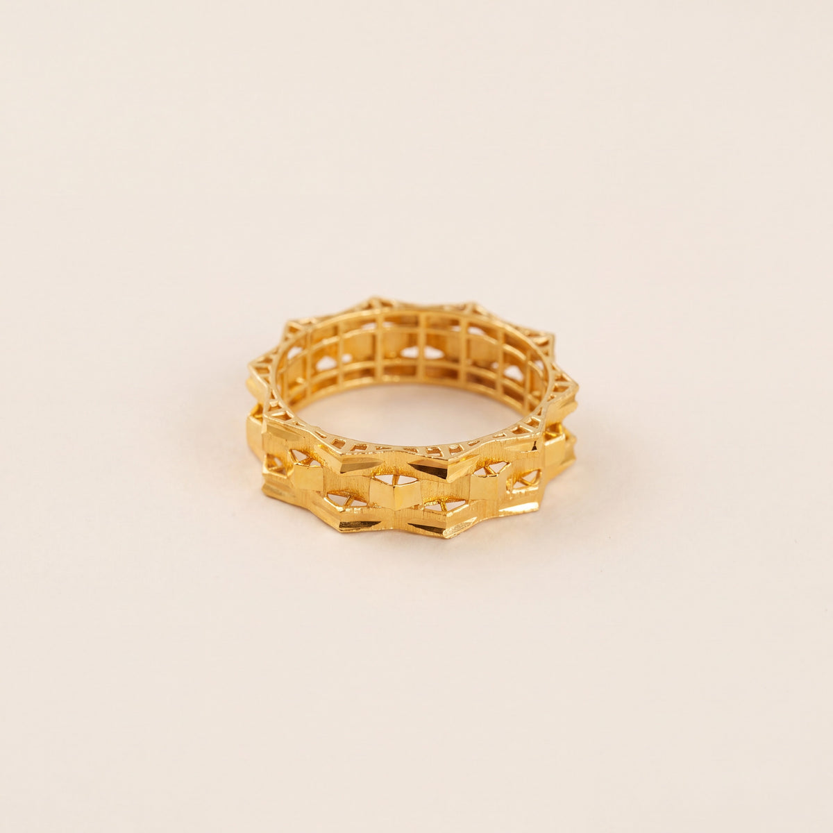 RP Band/Dabla (D51), 925 silver 24K gold plated