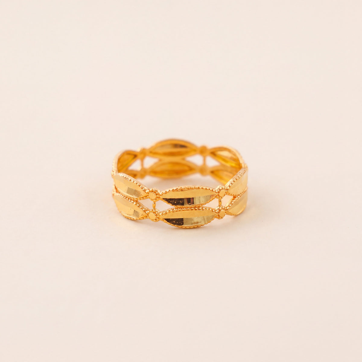 RP Band/Dabla (D58), 925 silver 24K gold plated