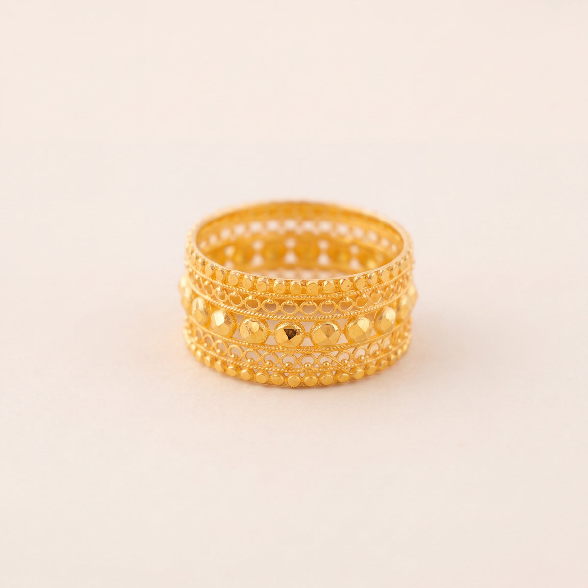 RP Band/Dabla (D60), 925 silver 24K gold plated