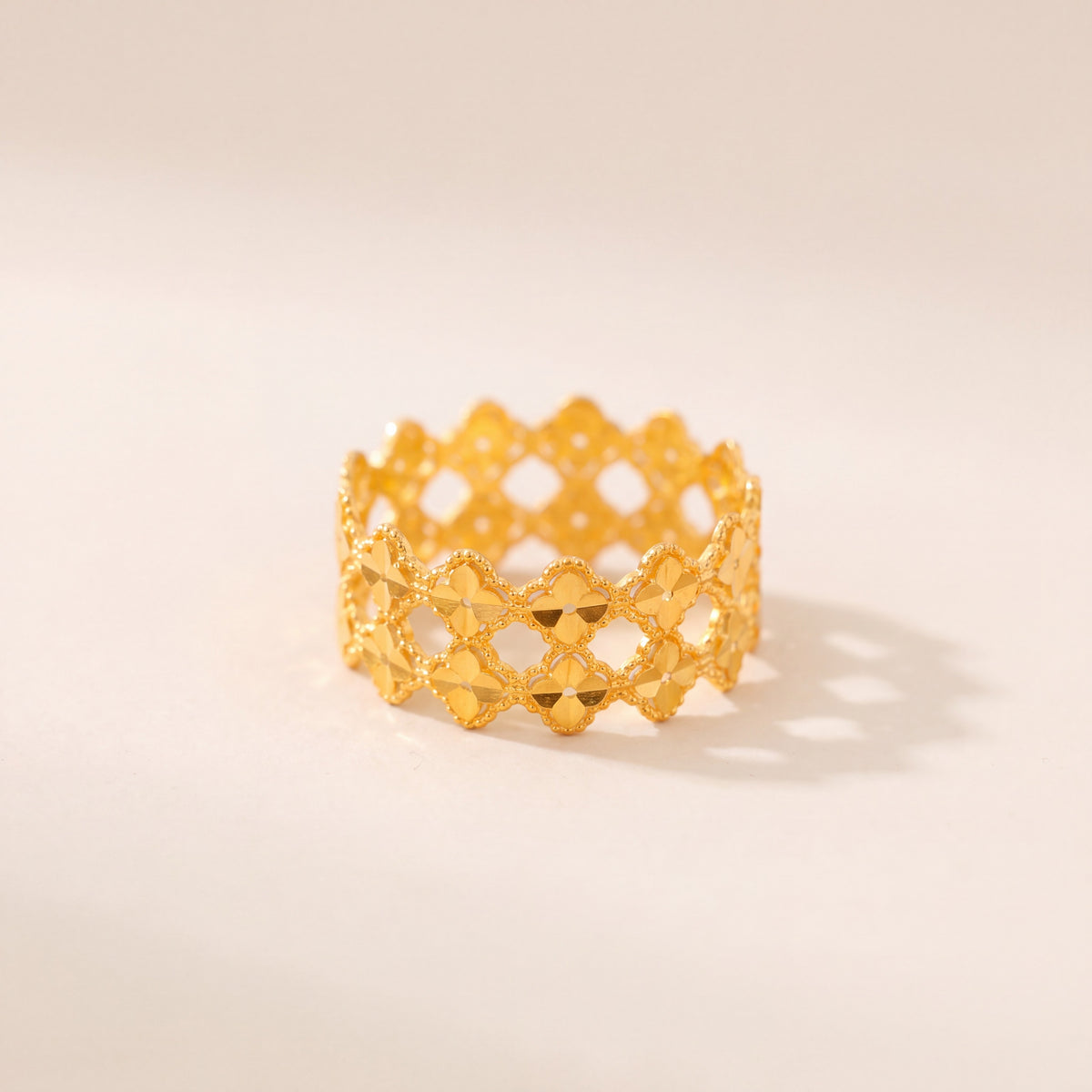 RP Band/Dabla (D67), 925 silver 24K gold plated