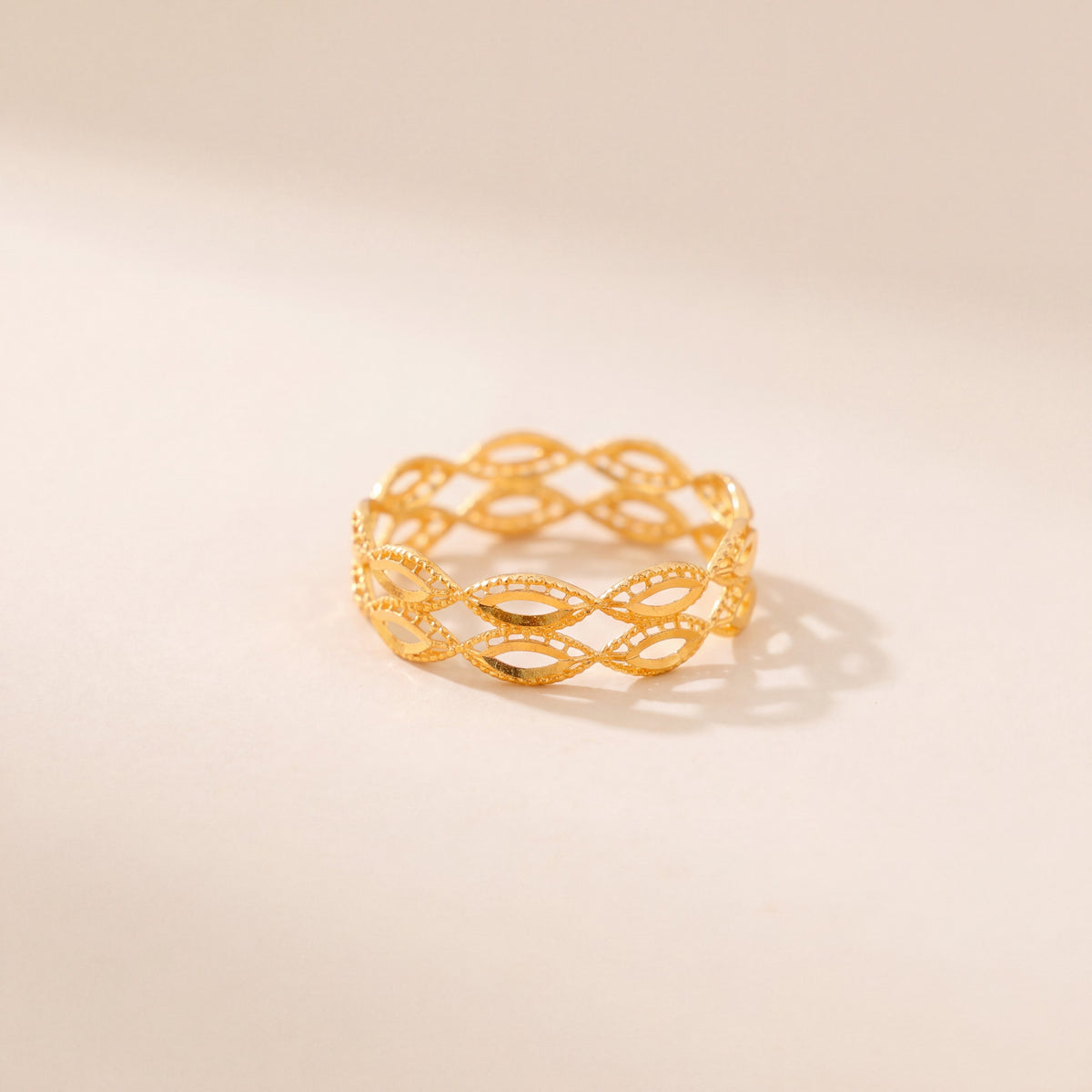 RP Band/Dabla (D68), 925 silver 24K gold plated