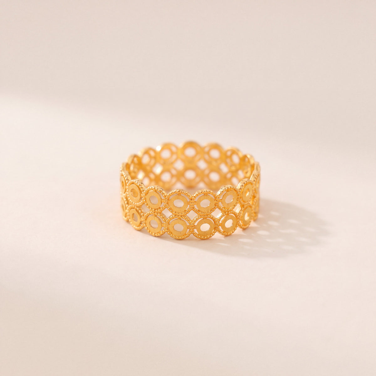 RP Band/Dabla (D71), 925 silver 24K gold plated