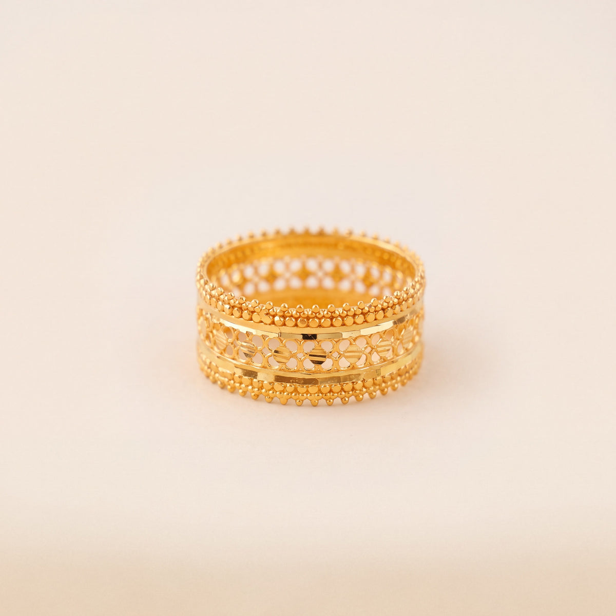 RP Band/Dabla (D72), 925 silver 24K gold plated