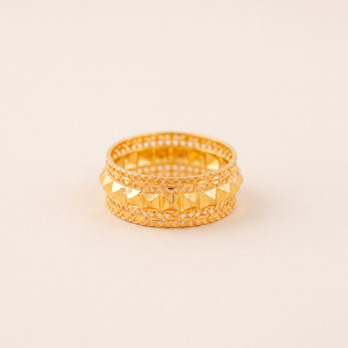 RP Band/Dabla (D73), 925 silver 24K gold plated