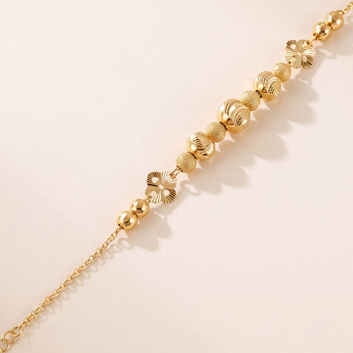RP Beads & Ball Bracelet (D101) design detail