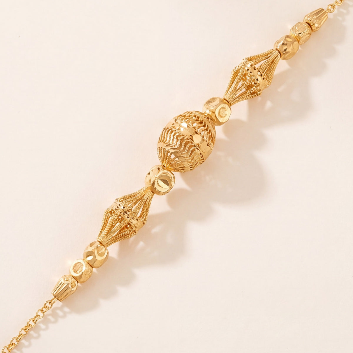 RP Beads & Ball Bracelet (D103) design detail