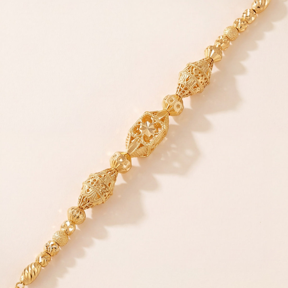 RP Beads & Ball Bracelet (D110) design detail