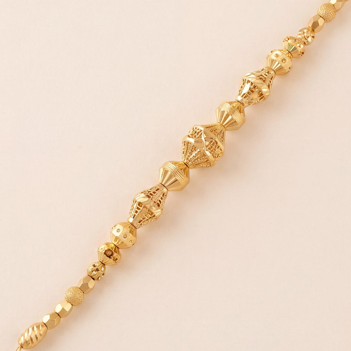 RP Beads & Ball Bracelet (D112) design detail