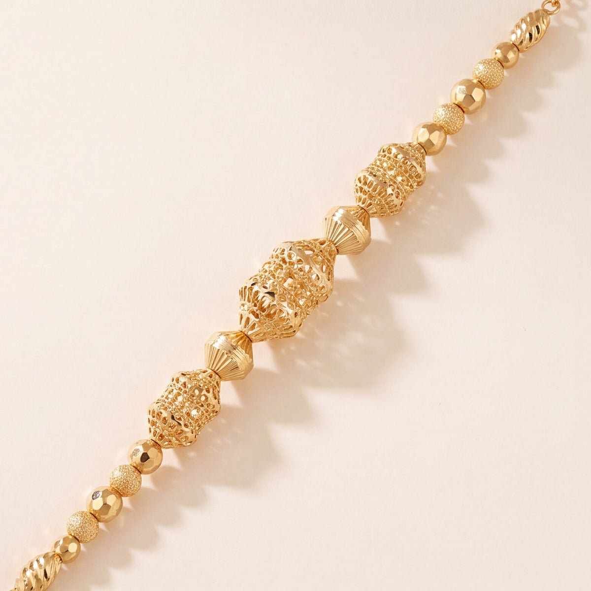 RP Beads & Ball Bracelet (D115) design detail
