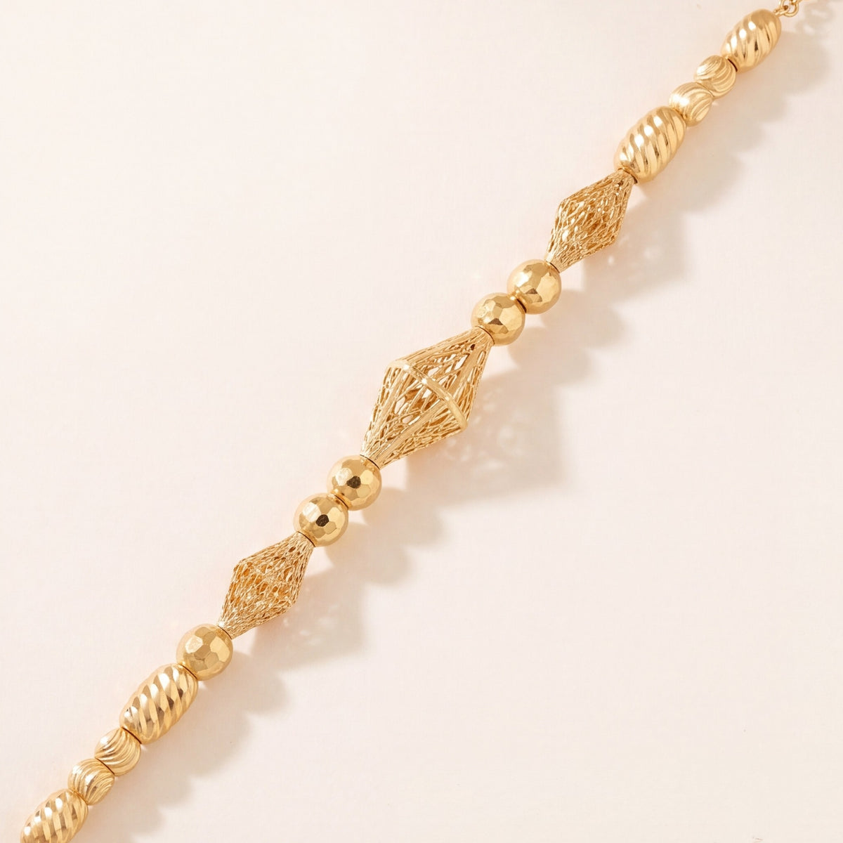 RP Beads & Ball Bracelet (D123) design detail
