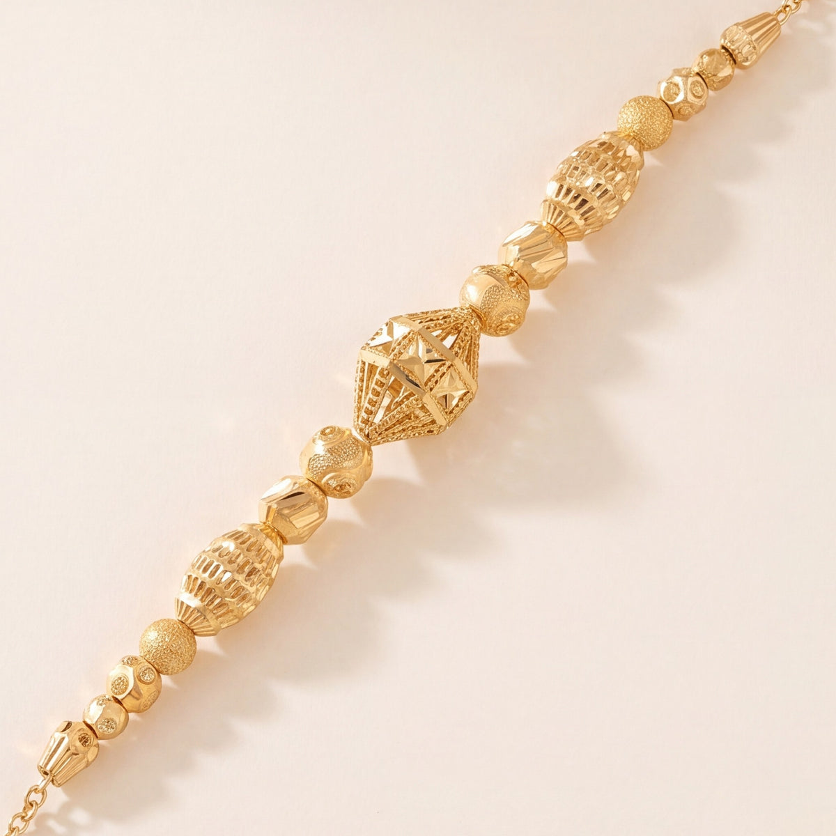 RP Beads & Ball Bracelet (D133) design detail