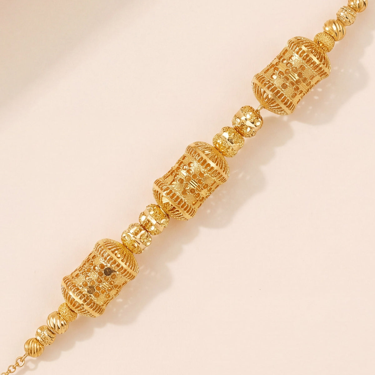 RP Beads & Ball Bracelet (D39) design detail