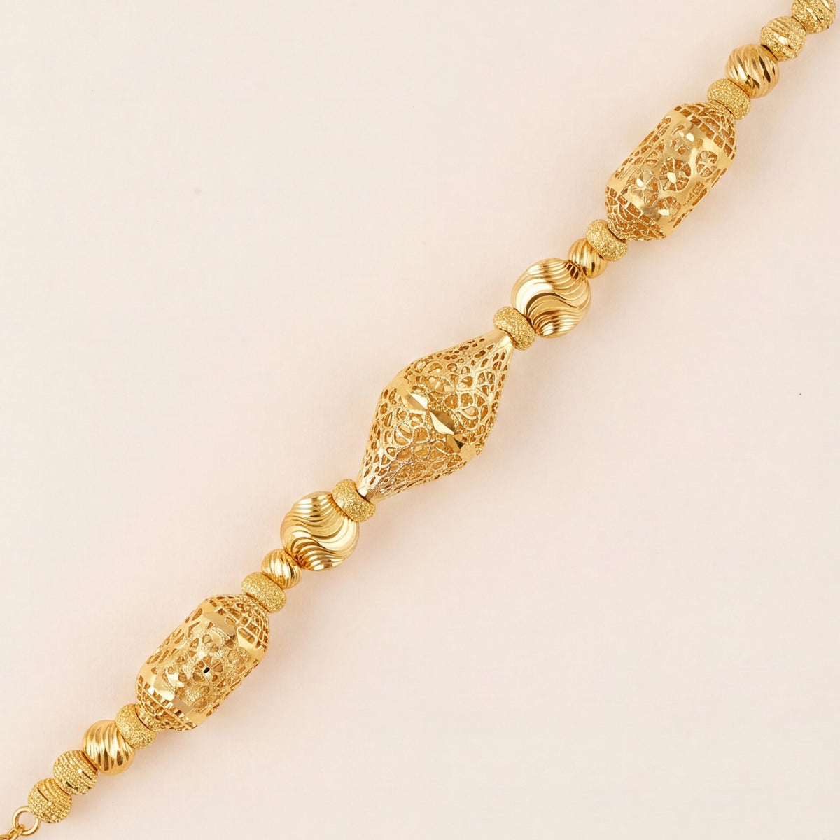 RP Beads & Ball Bracelet (D50) design detail