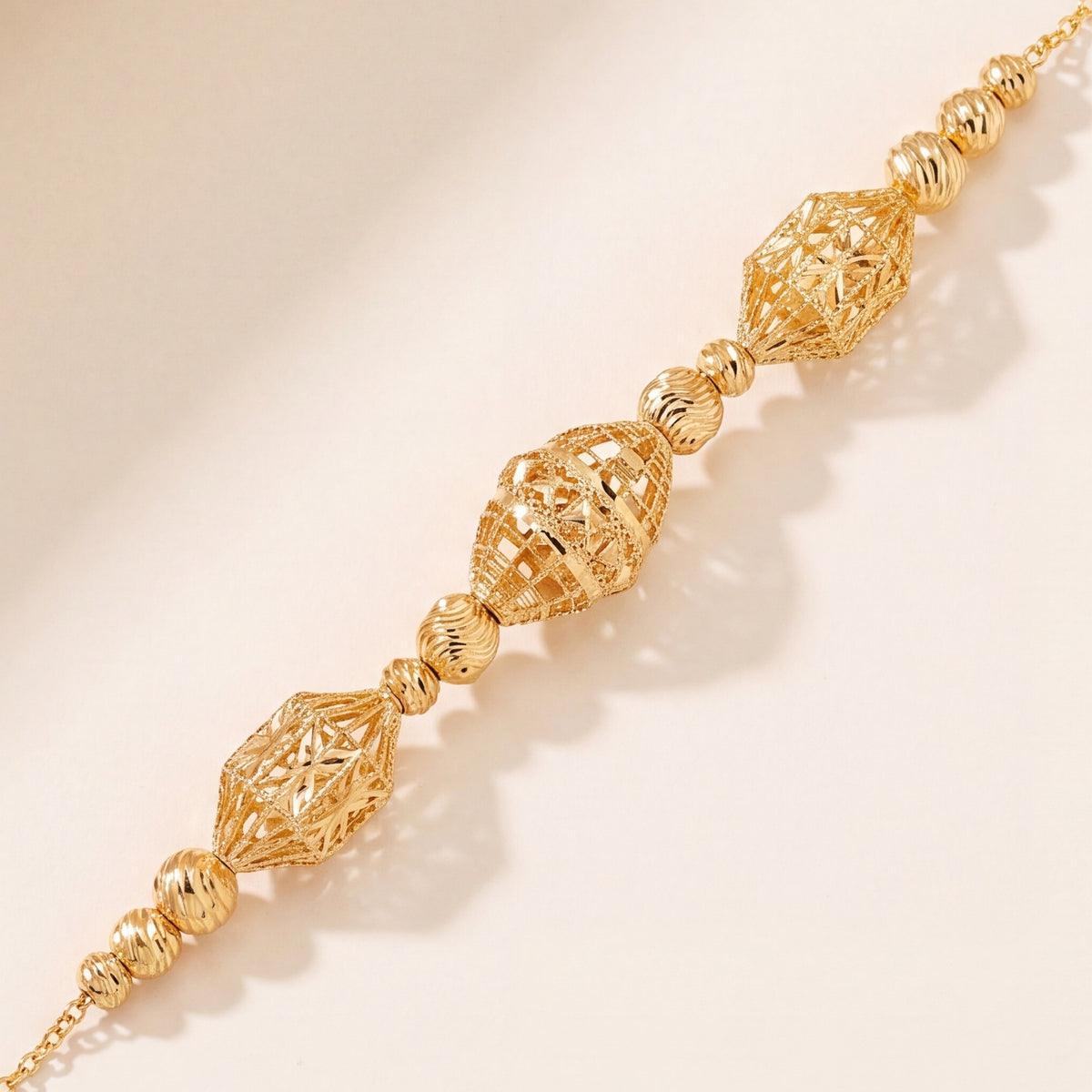 RP Beads & Ball Bracelet (D60) design detail