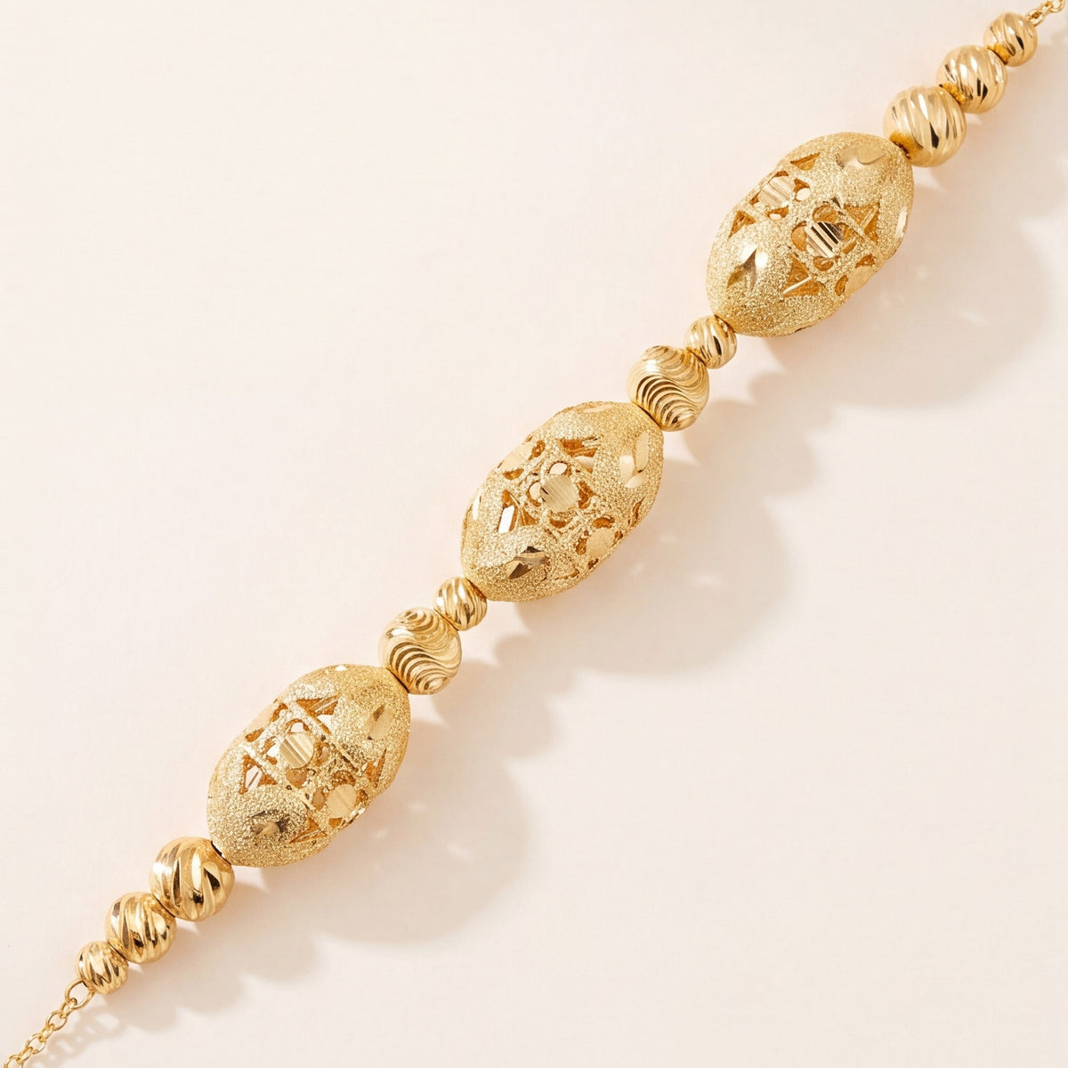 RP Beads & Ball Bracelet (D61) design detail