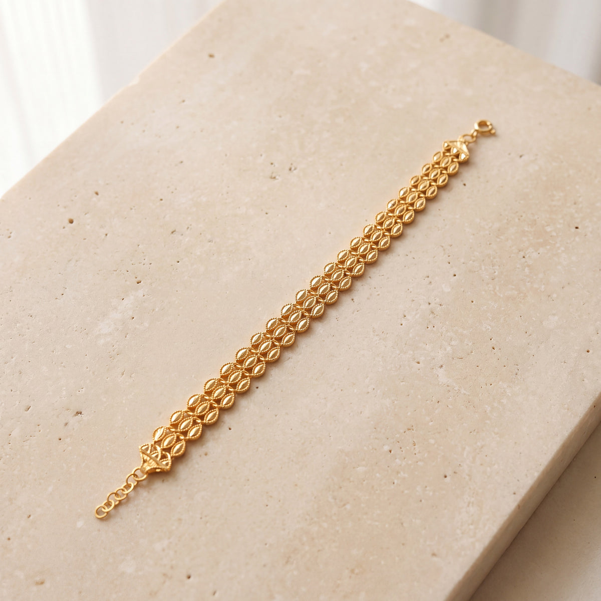 RP Bracelet (D3) on travertine