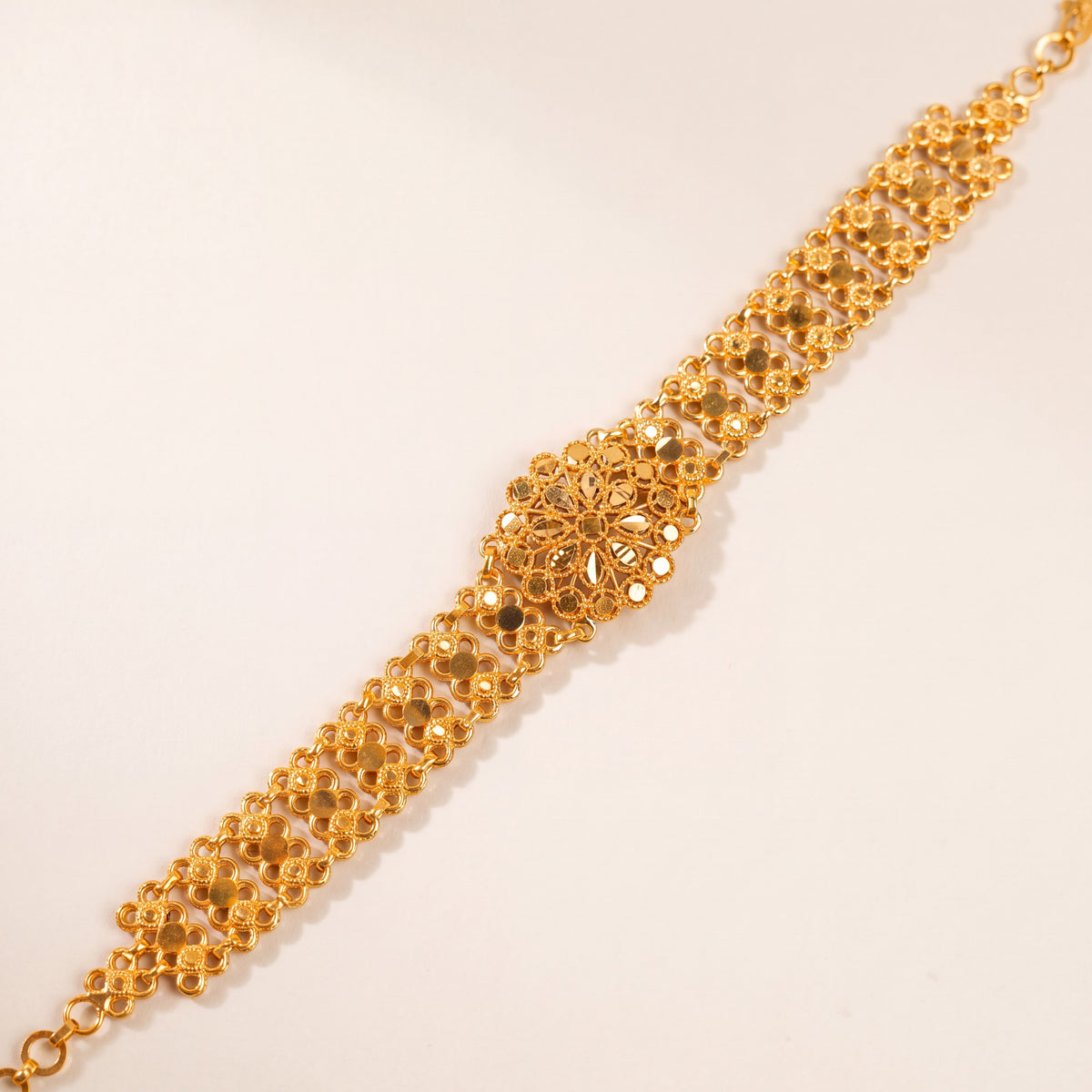 RP & Casting Bracelet (D1), 925 silver 24K gold plated