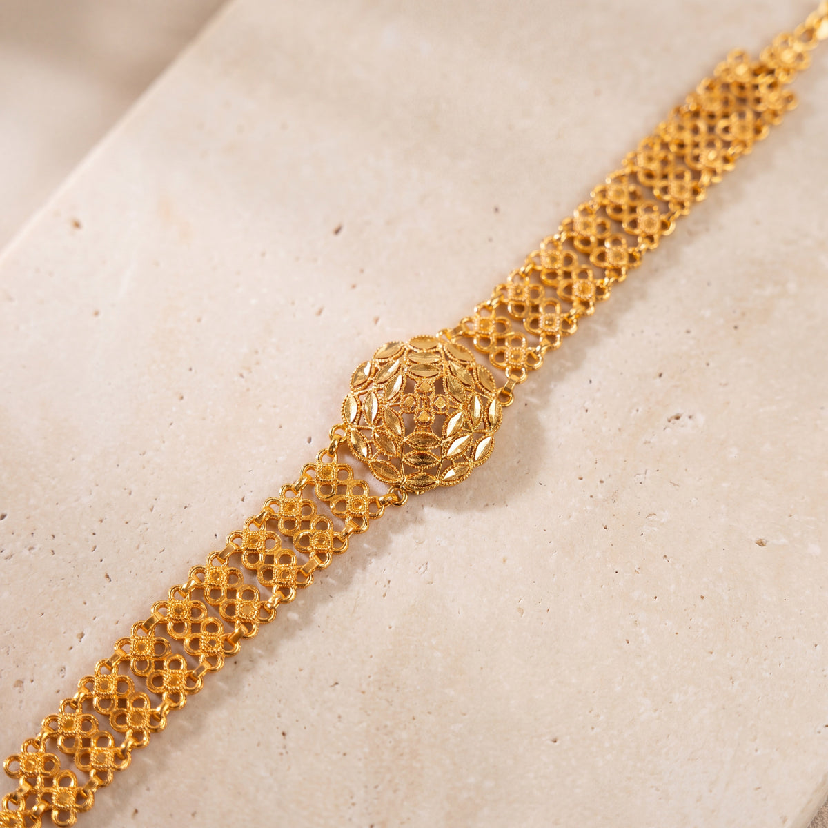 RP & Casting Bracelet (D2) on travertine