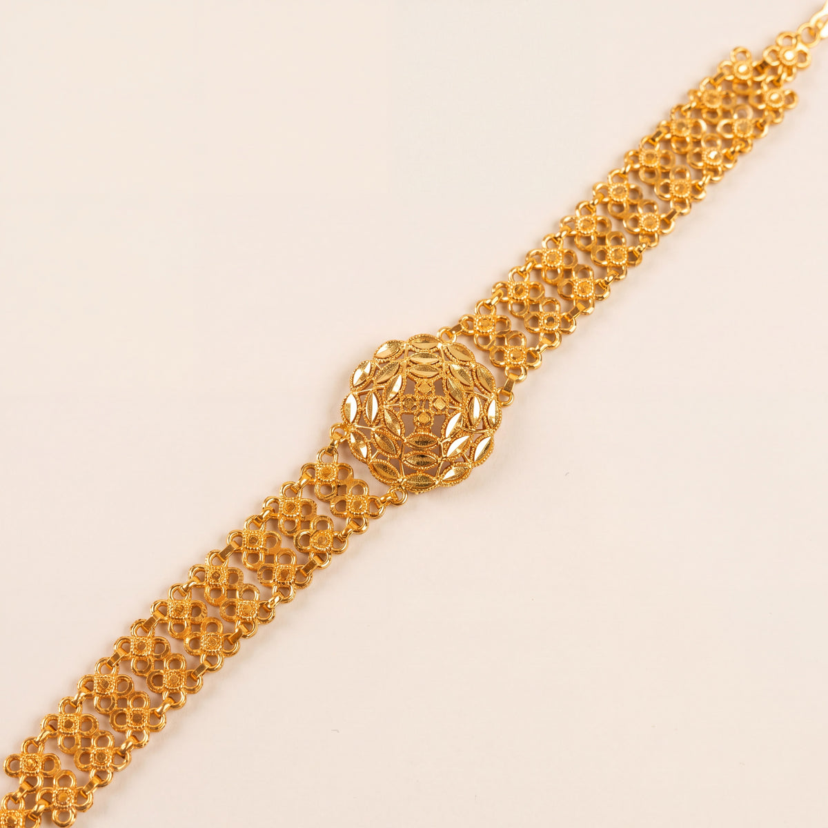 RP & Casting Bracelet (D2), 925 silver 24K gold plated