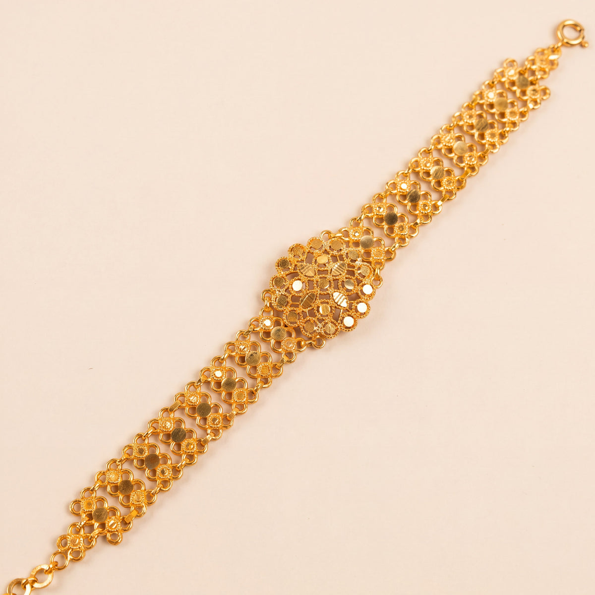 RP & Casting Bracelet (D4), 925 silver 24K gold plated