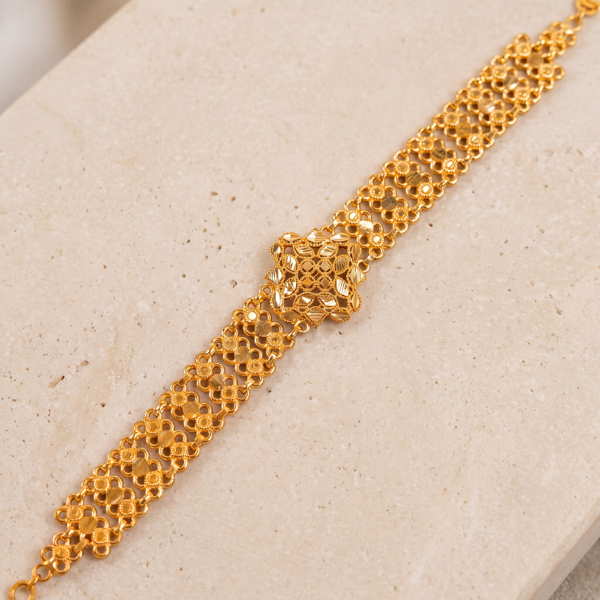 RP & Casting Bracelet (D6) on travertine