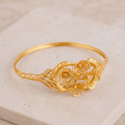 RP Cuff Bracelet (D11) on travertine