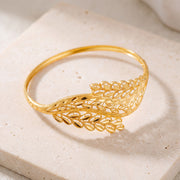 RP Cuff Bracelet (D24) on travertine