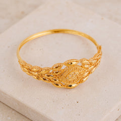 RP Cuff Bracelet (D26) on travertine
