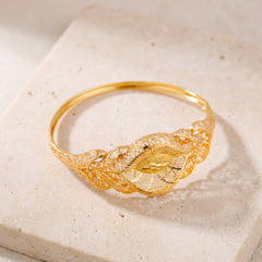 RP Cuff Bracelet (D28) on travertine