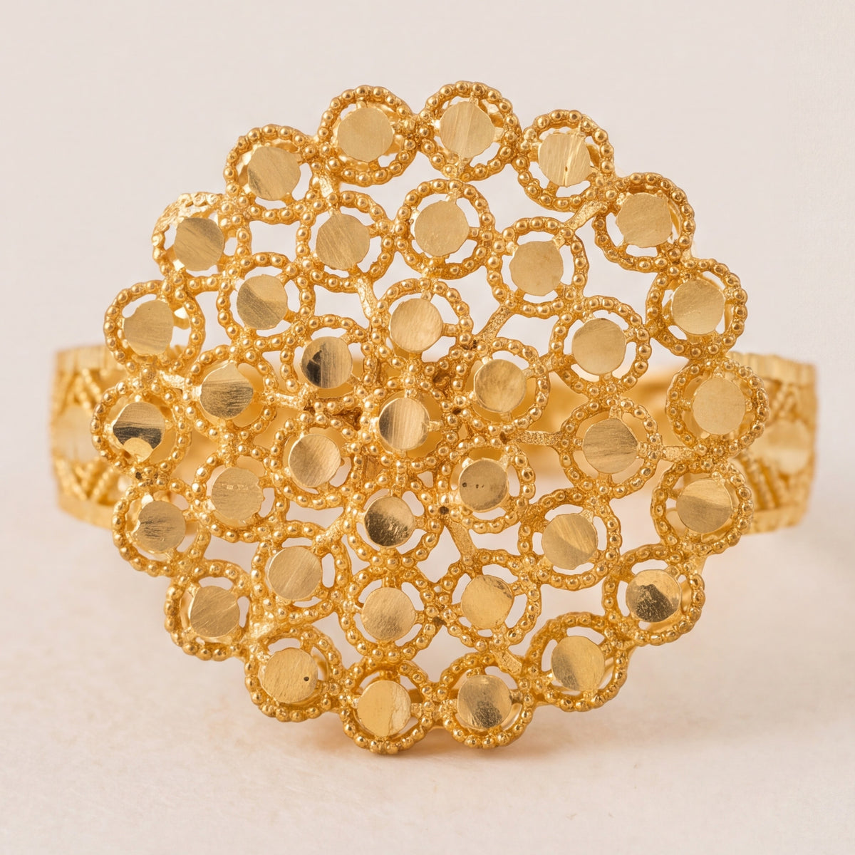 RP Flower Ring (D3) design detail