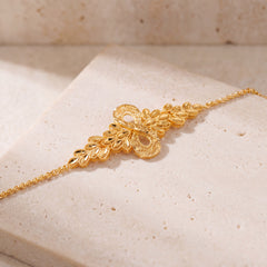 RP Half  Bracelet (D21) on travertine