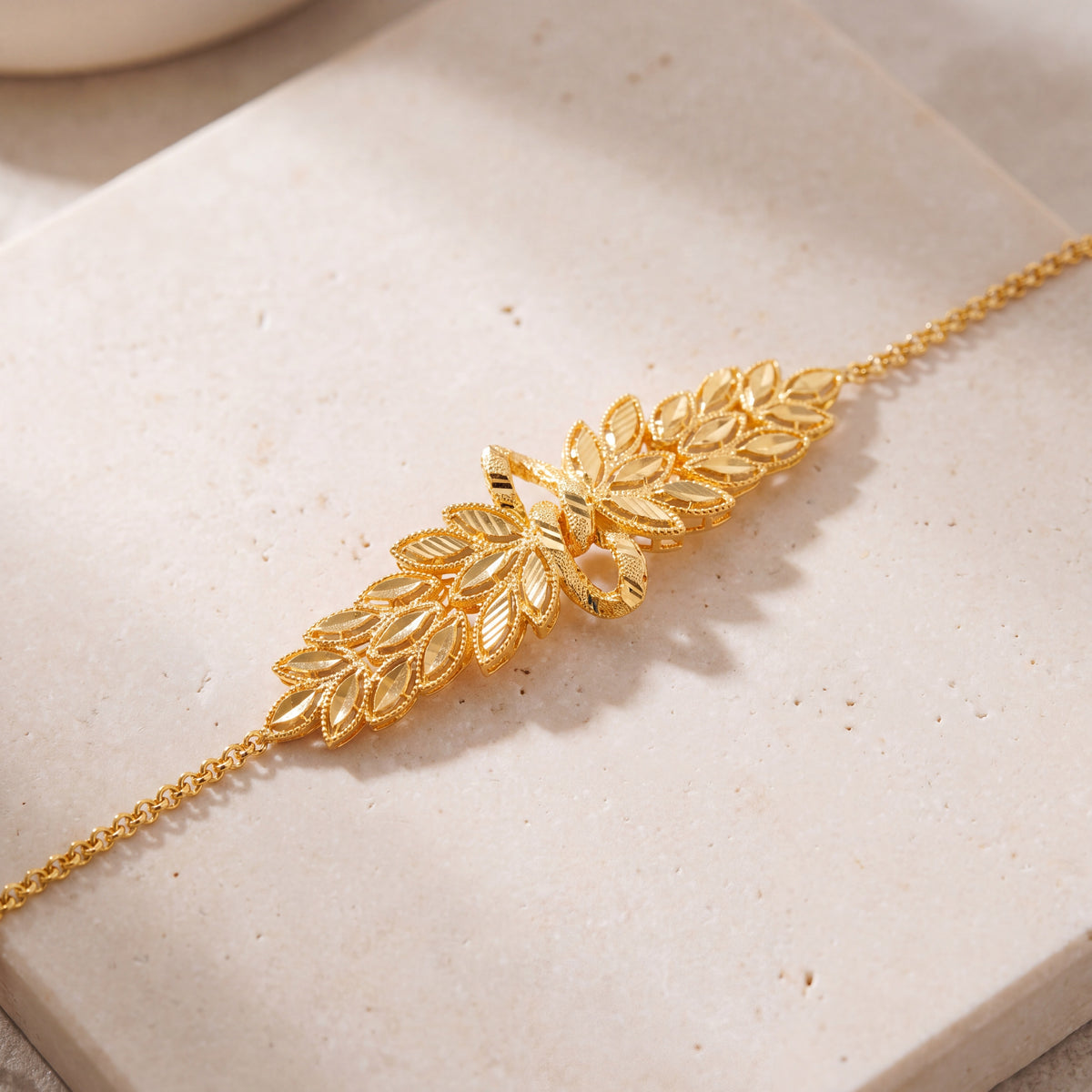 RP Half  Bracelet (D22) on travertine