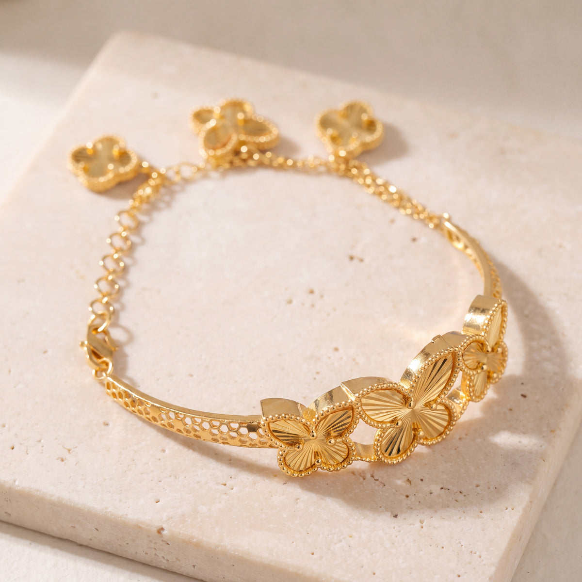 RP Half Bracelet (D5) on travertine