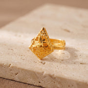 RP Ring (D3) on travertine
