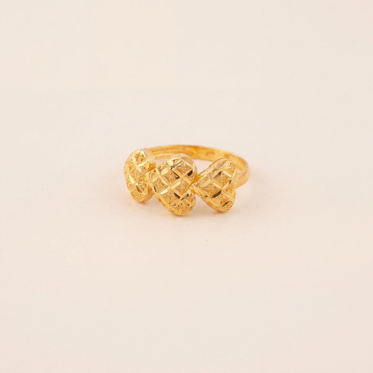 RP Rings (D10), 925 silver 24K gold plated
