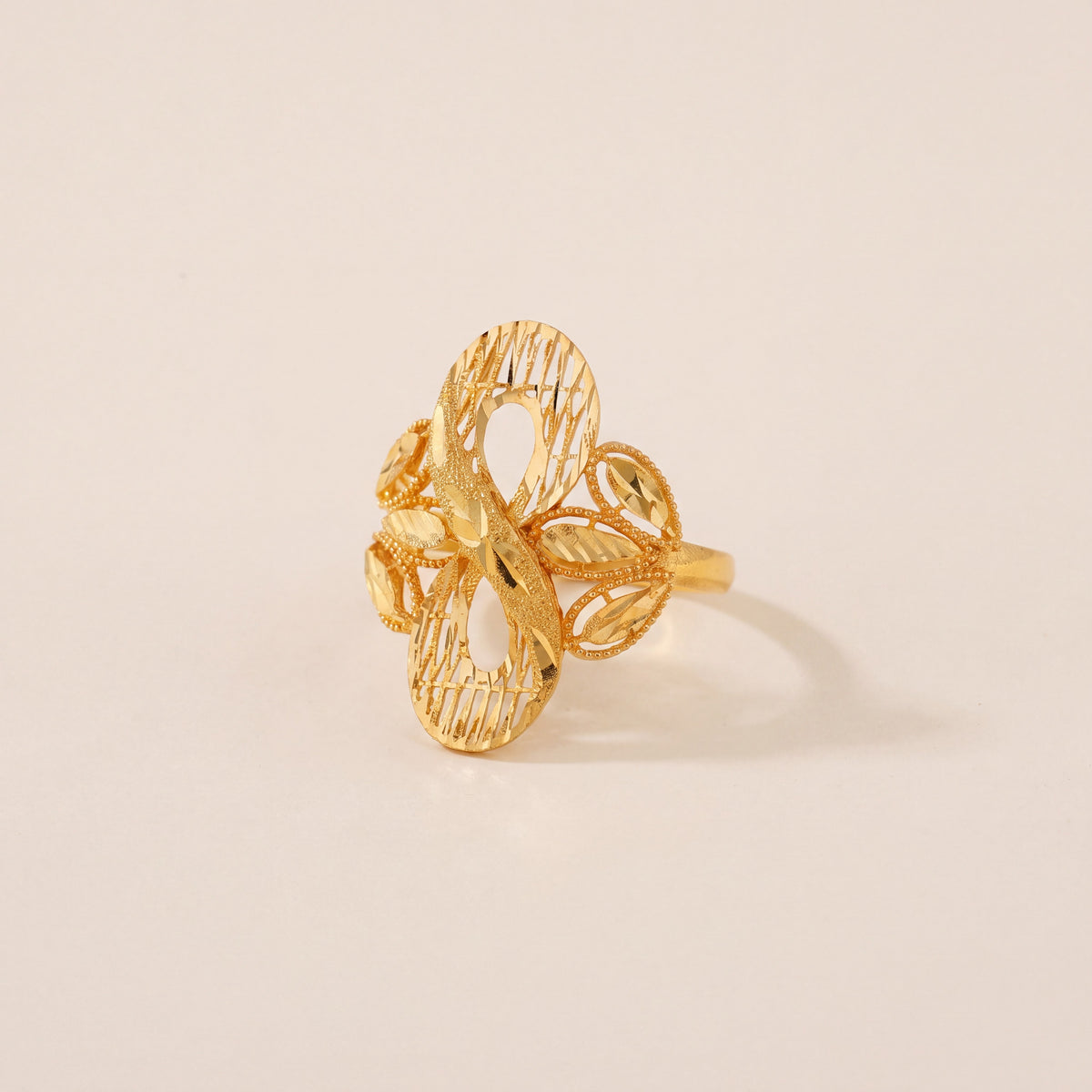 RP Rings (D11), 925 silver 24K gold plated