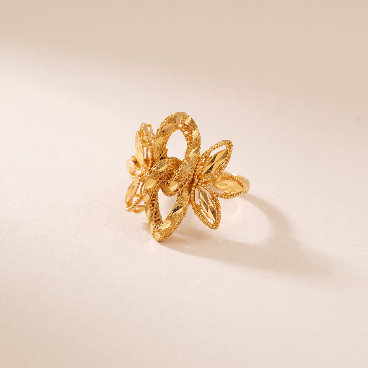 RP Rings (D12), 925 silver 24K gold plated