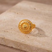 RP Rings (D7) on travertine